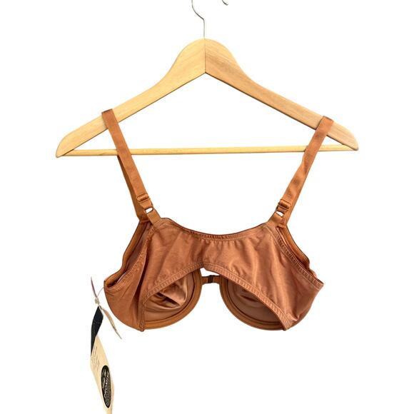 NWT Vanity Fair BodySleeks Bra 36D Bronzitique Underwire Style 75071 VTG - Picture 2 of 7